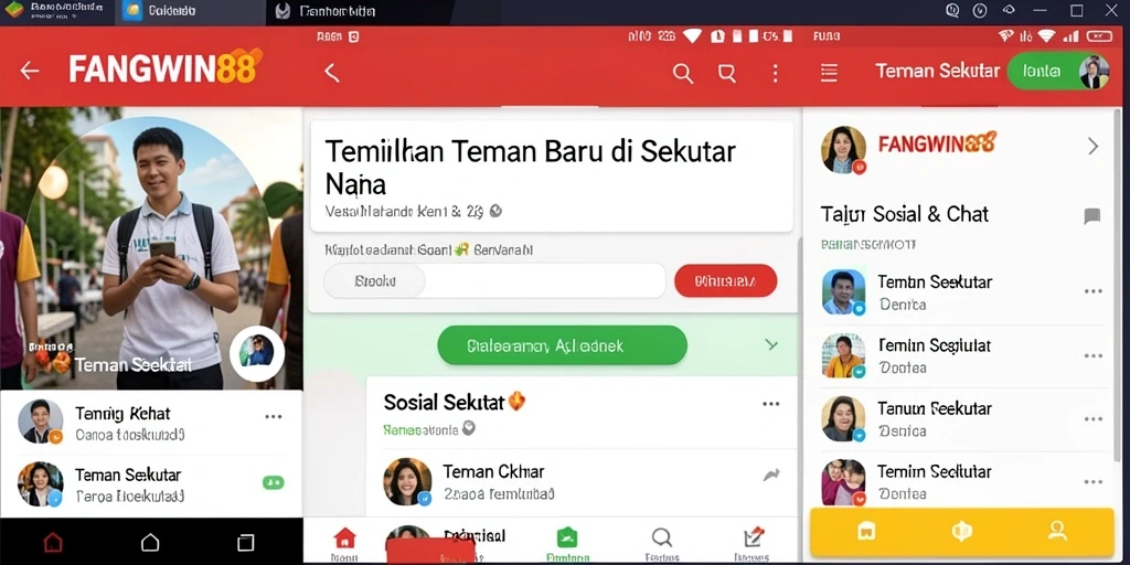 Antarmuka FANGWIN88 yang menarik untuk mencari teman baru.